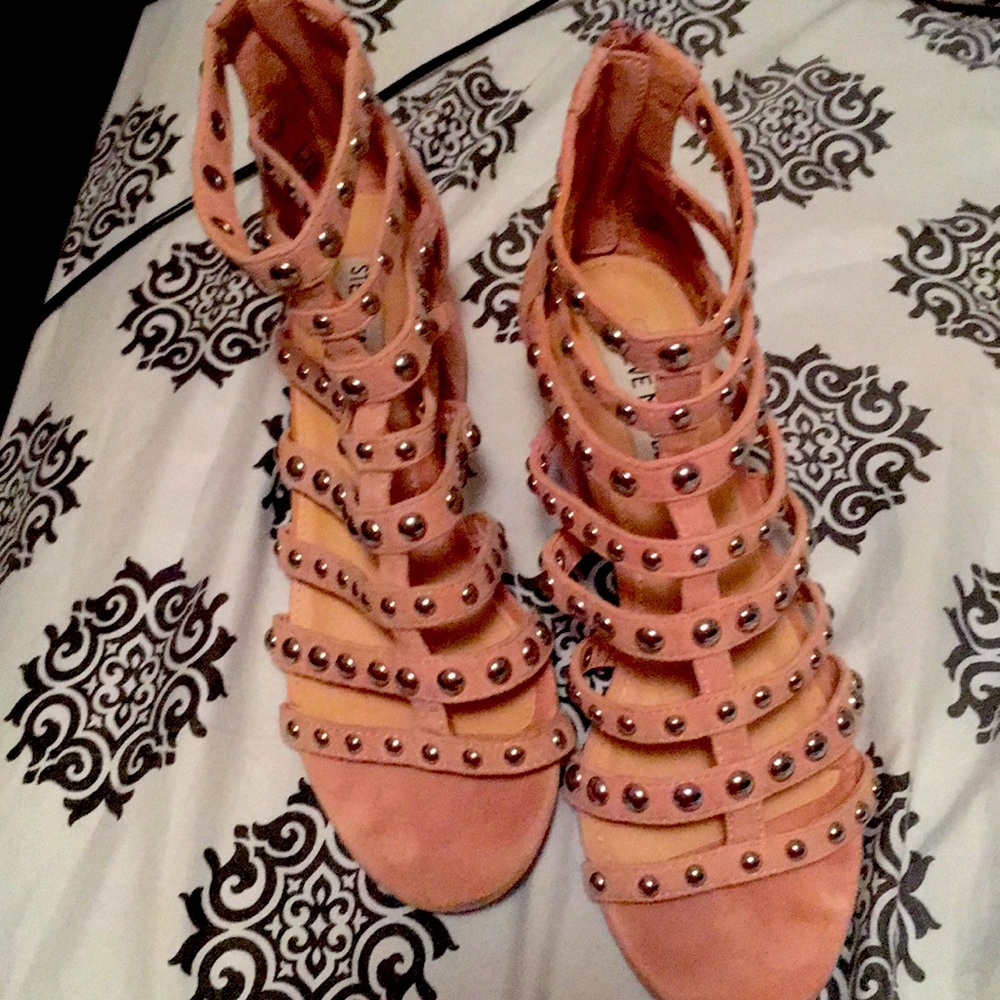 Steve Madden pink heals